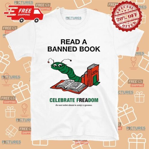 Christian Koss Wearing Read A Banned Book Celebrate Freadom Meme T Shirt