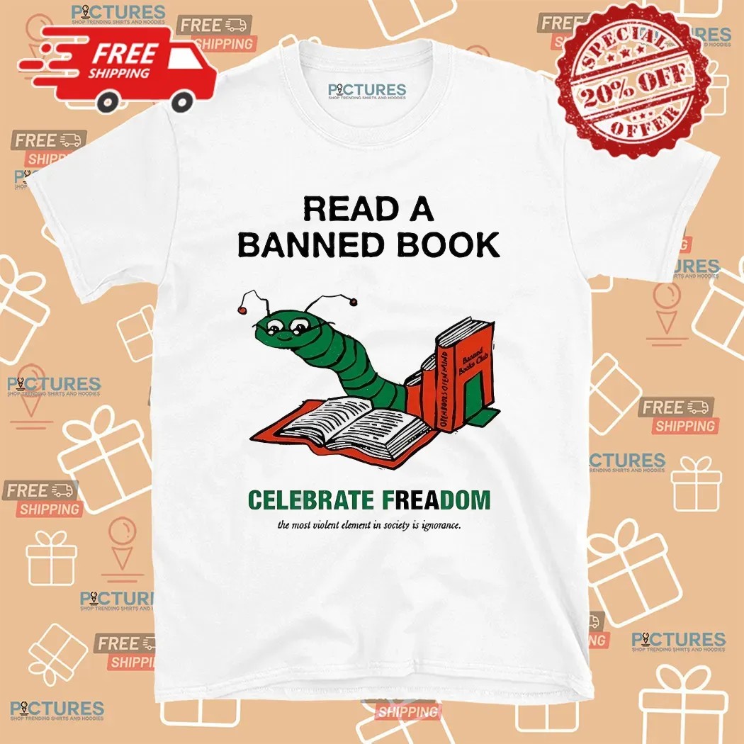 Christian Koss Wearing Read A Banned Book Celebrate Freadom Meme T Shirt