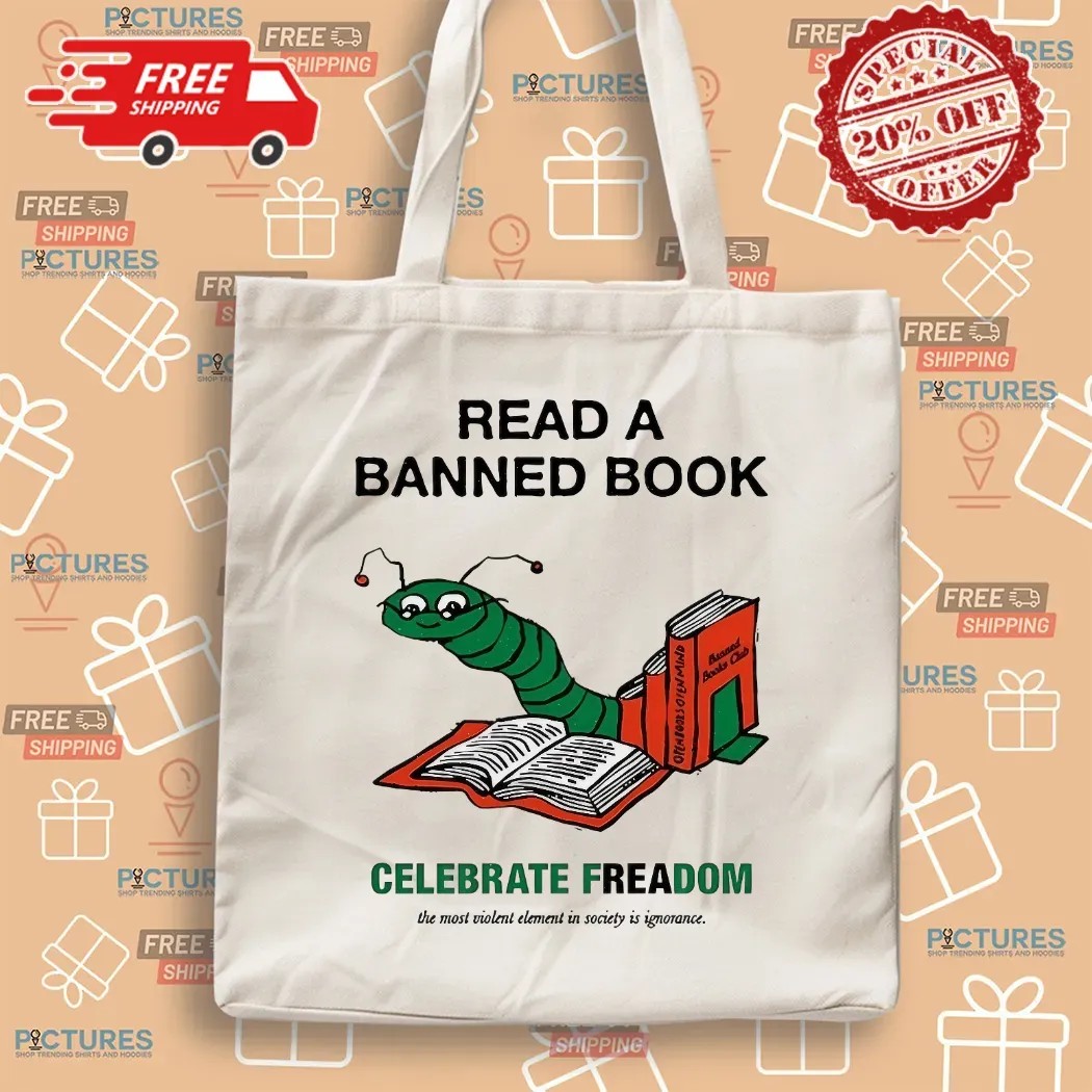 Christian Koss Wearing Read A Banned Book Celebrate Freadom Meme T Shirt Christian Koss Wearing Read A Banned Book Celebrate Freadom Meme T Shirt