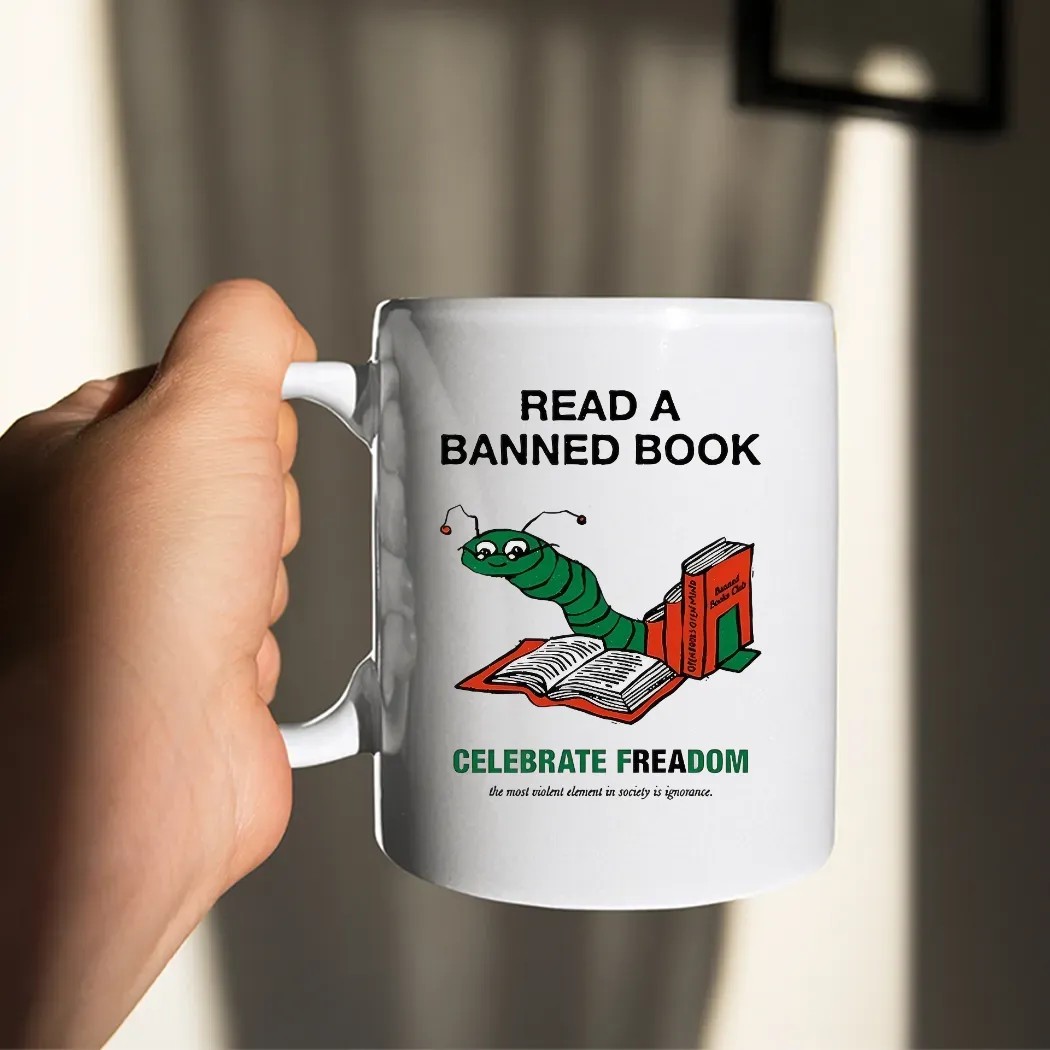 Christian Koss Wearing Read A Banned Book Celebrate Freadom Meme T Shirt Christian Koss Wearing Read A Banned Book Celebrate Freadom Meme T Shirt