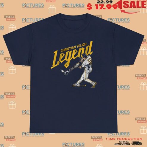 Christian Yelich Milwaukee Brewers Legend T Shirt
