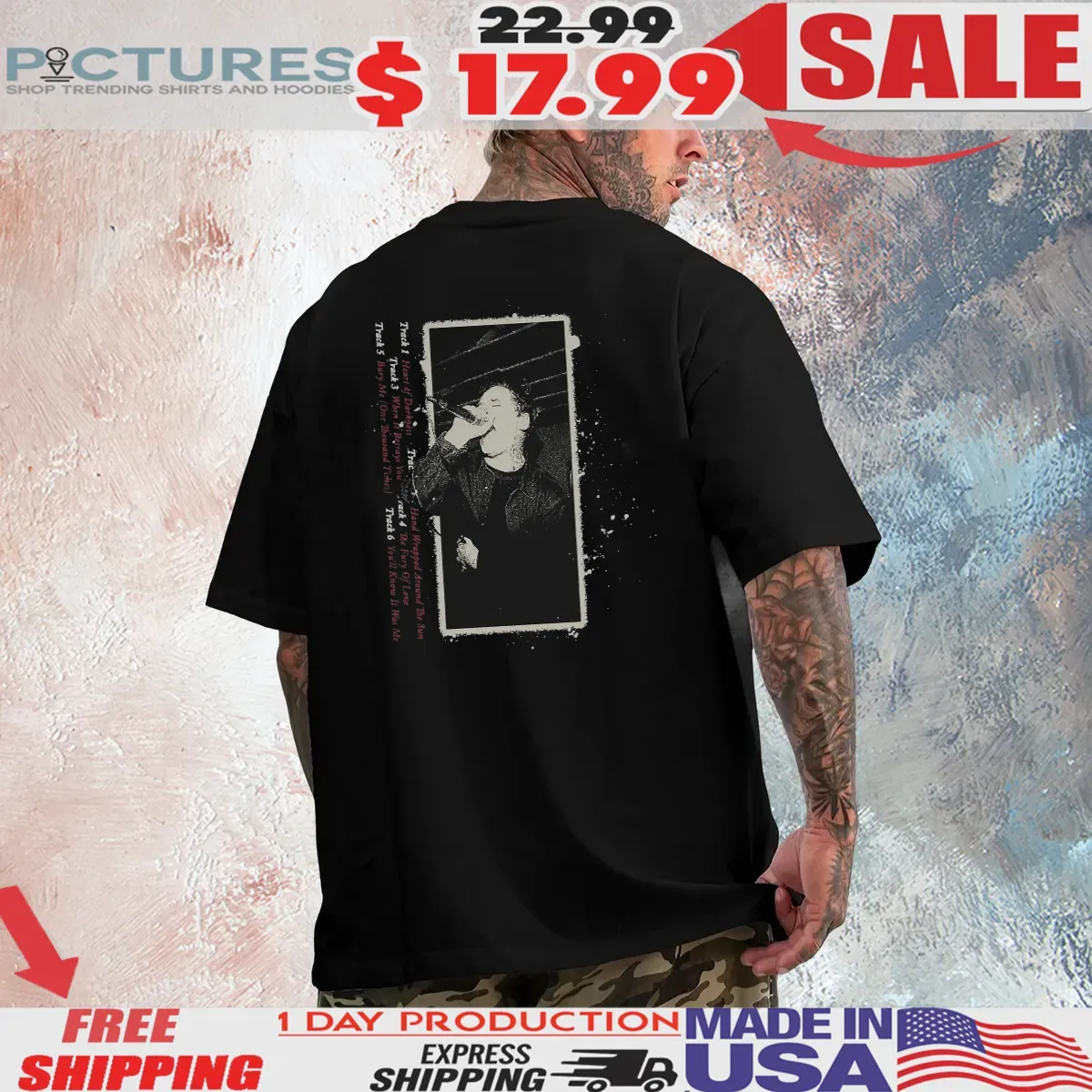 Church Tongue Ykiwm Tracklist T Shirt