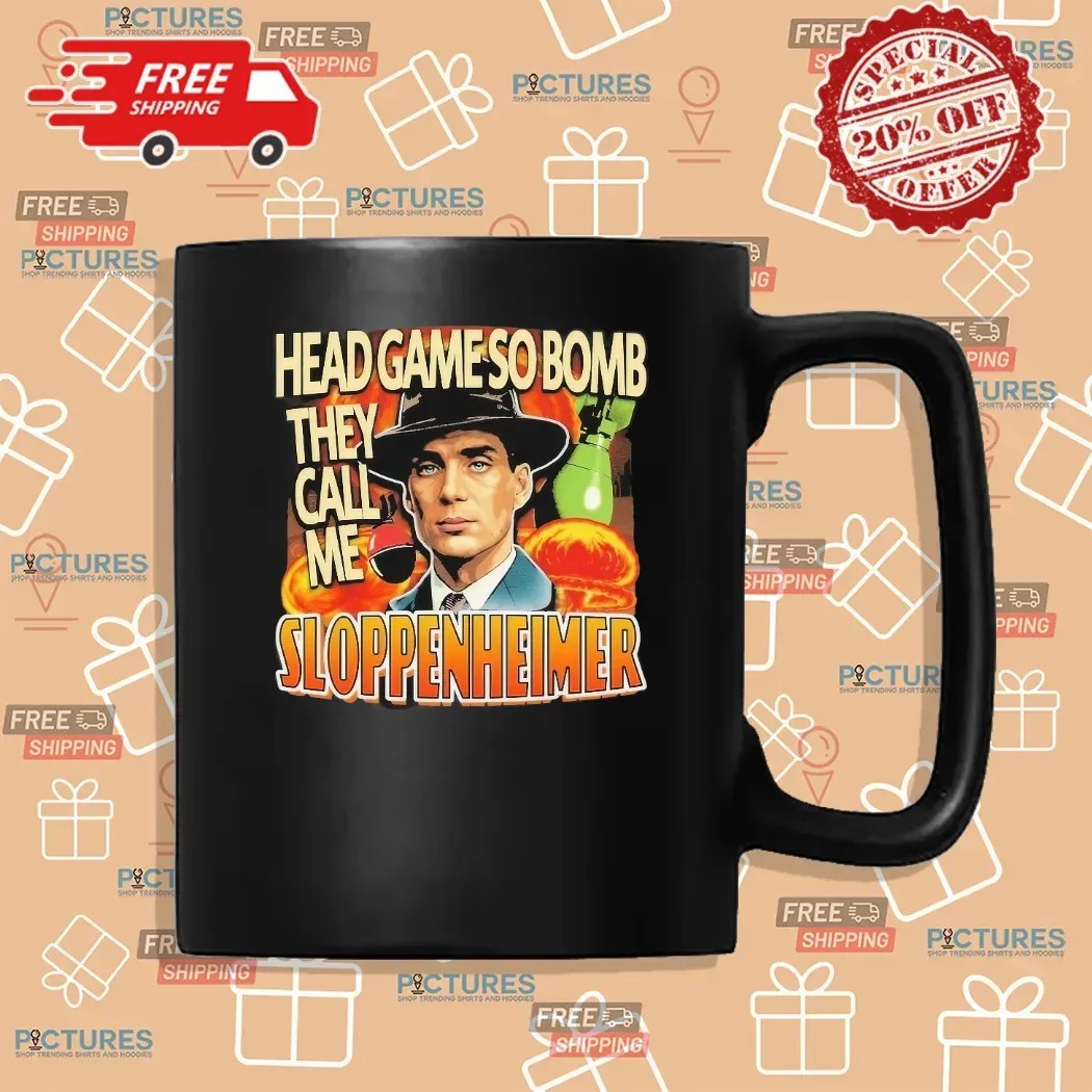 Cillian Murphy Oppenheimer Head Game So Bomb They Call Me Sloppenheimer T Shirt Cillian Murphy Oppenheimer Head Game So Bomb They Call Me Sloppenheimer T Shirt