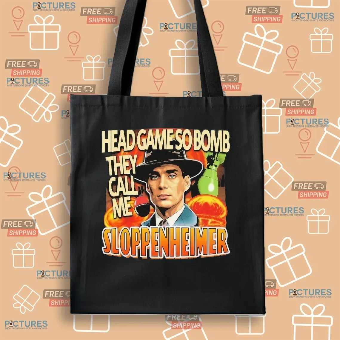 Cillian Murphy Oppenheimer Head Game So Bomb They Call Me Sloppenheimer T Shirt Cillian Murphy Oppenheimer Head Game So Bomb They Call Me Sloppenheimer T Shirt