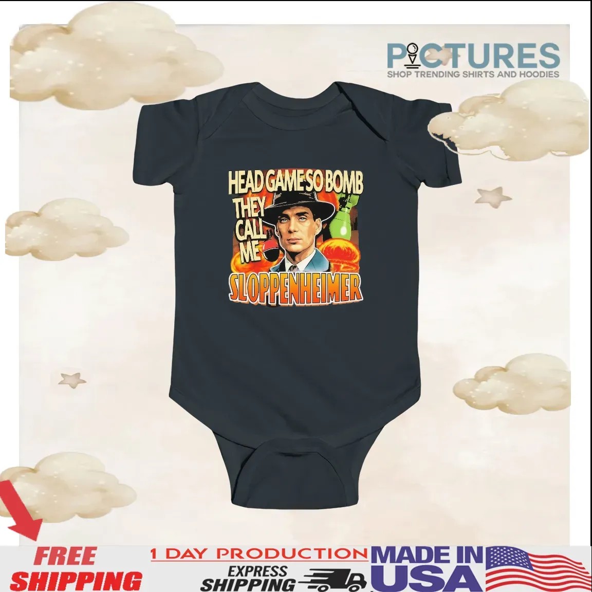 Cillian Murphy Oppenheimer Head Game So Bomb They Call Me Sloppenheimer T Shirt Cillian Murphy Oppenheimer Head Game So Bomb They Call Me Sloppenheimer T Shirt