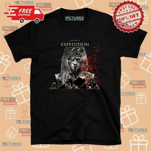 Clair Obscur Expedition 33 Main Character Video Game T Shirt