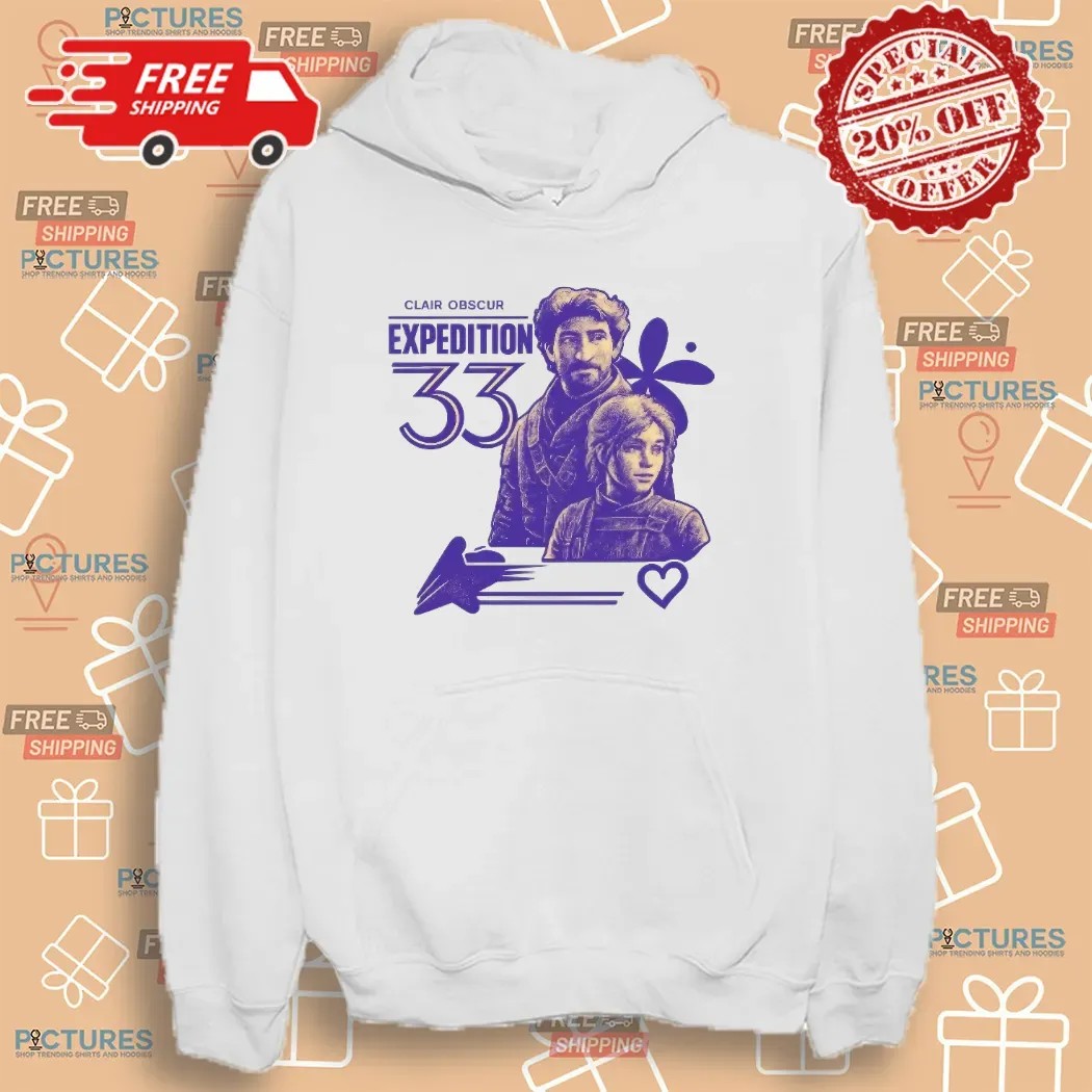 Clair Obscur Expedition 33 Vintage Portrait T Shirt