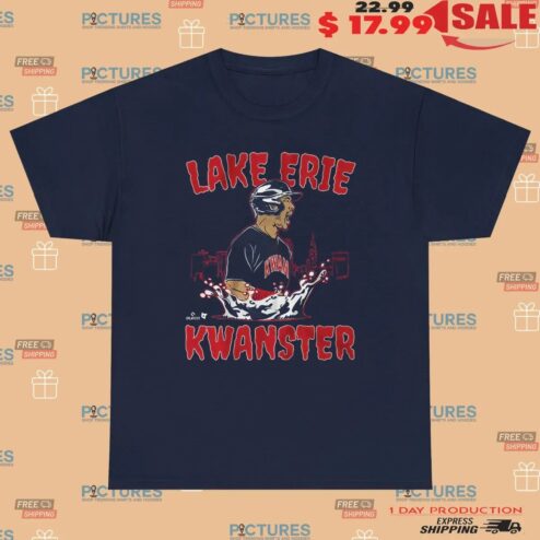Cleveland Guardians Steven Kwan Lake Erie Kwanster T Shirt