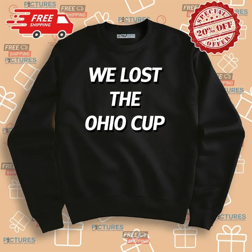 Cleveland Guardians We Lost The Ohio Cup T Shirt Cleveland Guardians We Lost The Ohio Cup T Shirt