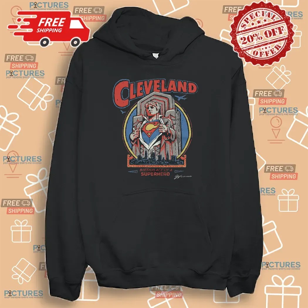 Cleveland Super Guardian Birthplace Of A Superhero Graphic T Shirt Cleveland Super Guardian Birthplace Of A Superhero Graphic T Shirt