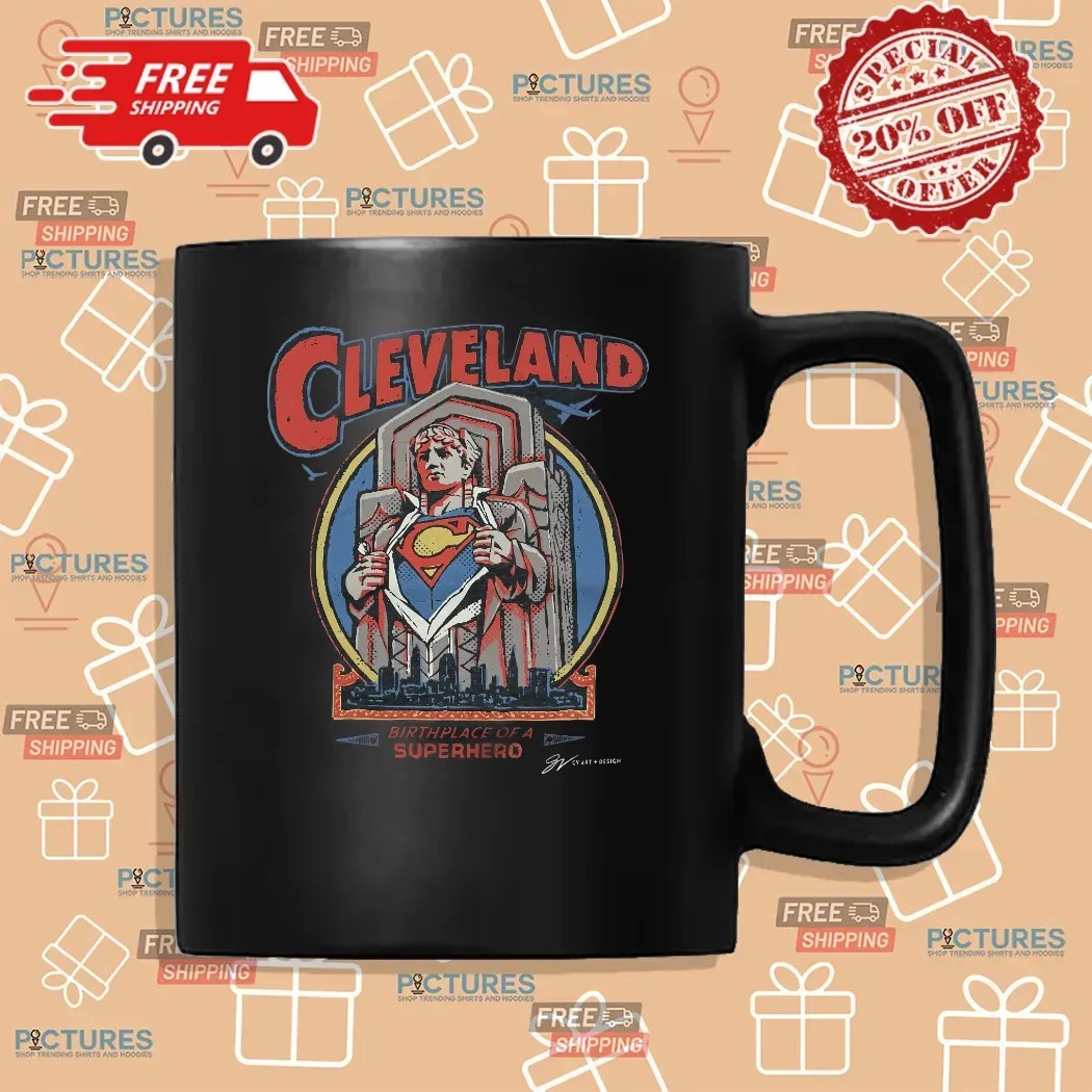 Cleveland Super Guardian Birthplace Of A Superhero Graphic T Shirt Cleveland Super Guardian Birthplace Of A Superhero Graphic T Shirt