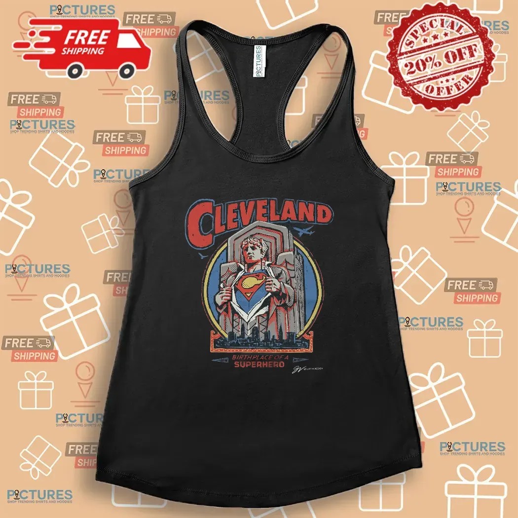 Cleveland Super Guardian Birthplace Of A Superhero Graphic T Shirt Cleveland Super Guardian Birthplace Of A Superhero Graphic T Shirt