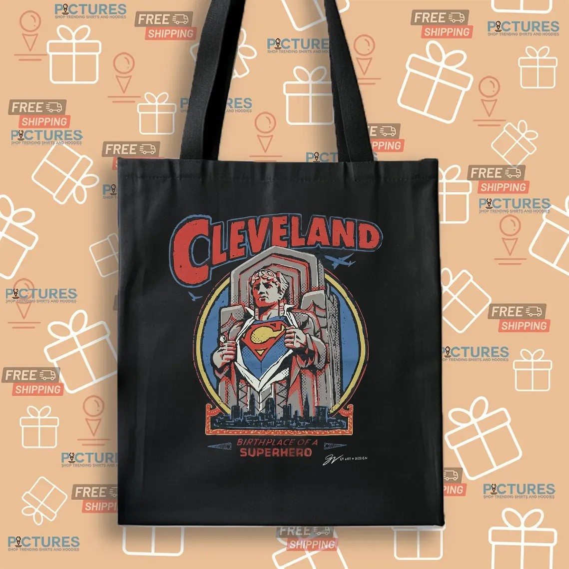 Cleveland Super Guardian Birthplace Of A Superhero Graphic T Shirt Cleveland Super Guardian Birthplace Of A Superhero Graphic T Shirt