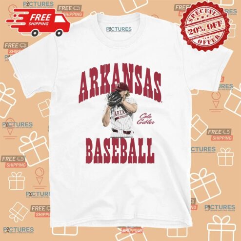 Cole Gibler Arkansas Razorbacks T Shirt