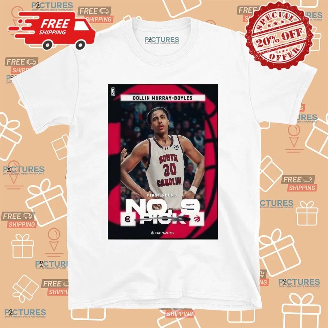 Collin Murray-Boyles Select By Toronto Raptors With The Round 1 Pick 9 In NBA Draft 2025 T Shirt