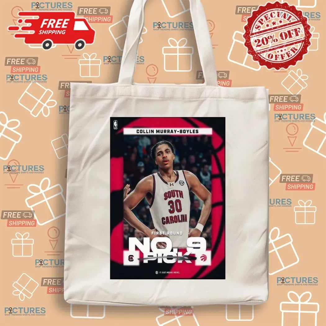 Collin Murray-Boyles Select By Toronto Raptors With The Round 1 Pick 9 In NBA Draft 2025 T Shirt