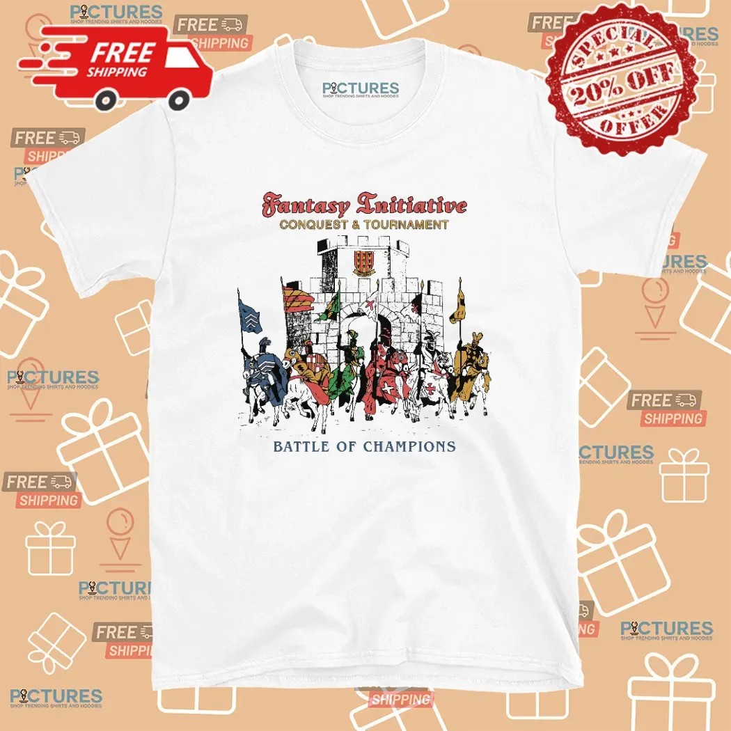 Conquest And Tournament Battle Of Champions Knight Castle T Shirt
