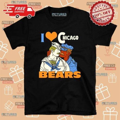 Da Bears I Love Chicago T Shirt