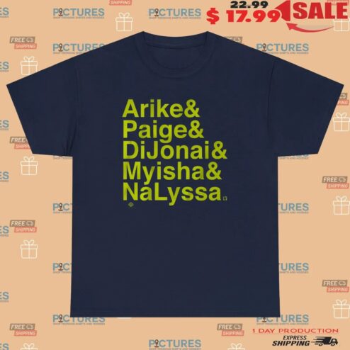 Dallas Wings Ampersand Stars 2025 T Shirt