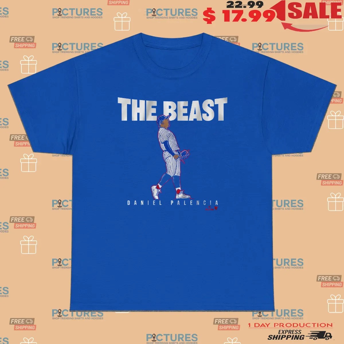Daniel Palencia Chicago Cubs The Beast T Shirt