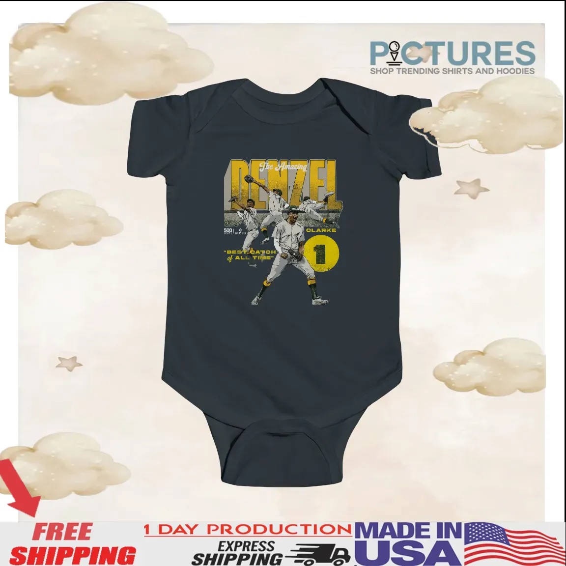 Denzel Clarke Sacramento Amazing Best Catch Of All Time T Shirt