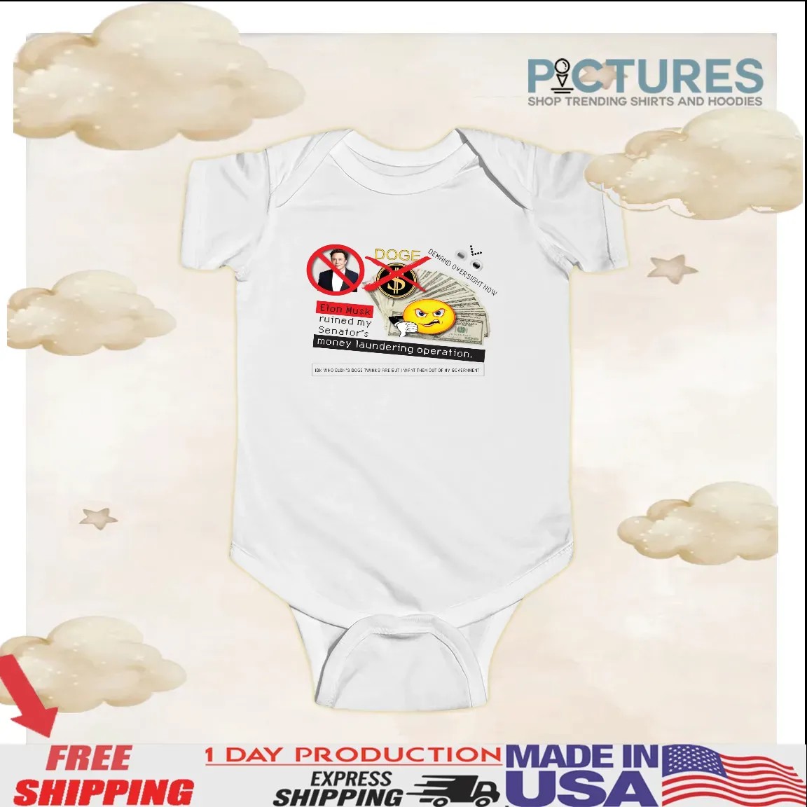 Doge Elon Musk Ruined My Senator’s Money Laundering Operation T Shirt