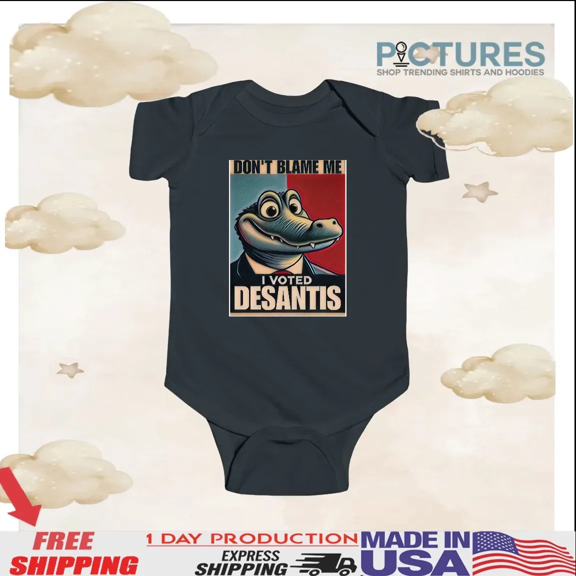 Don’t Blame Me I voted for DeSantis Graphic T Shirt