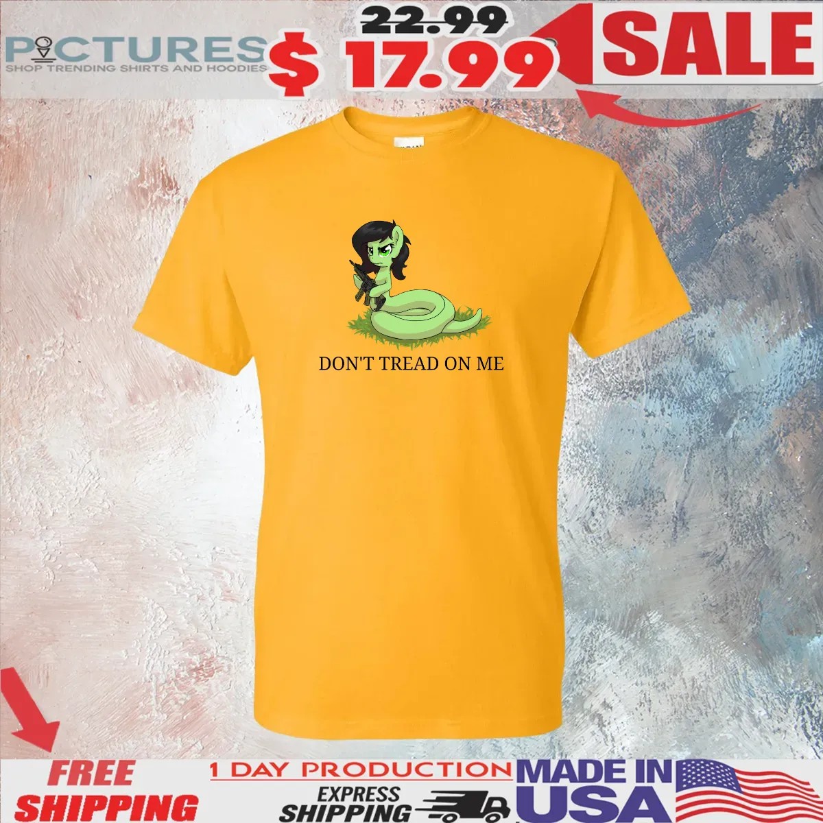 Don't Tread on Me Pony Edition T Shirt