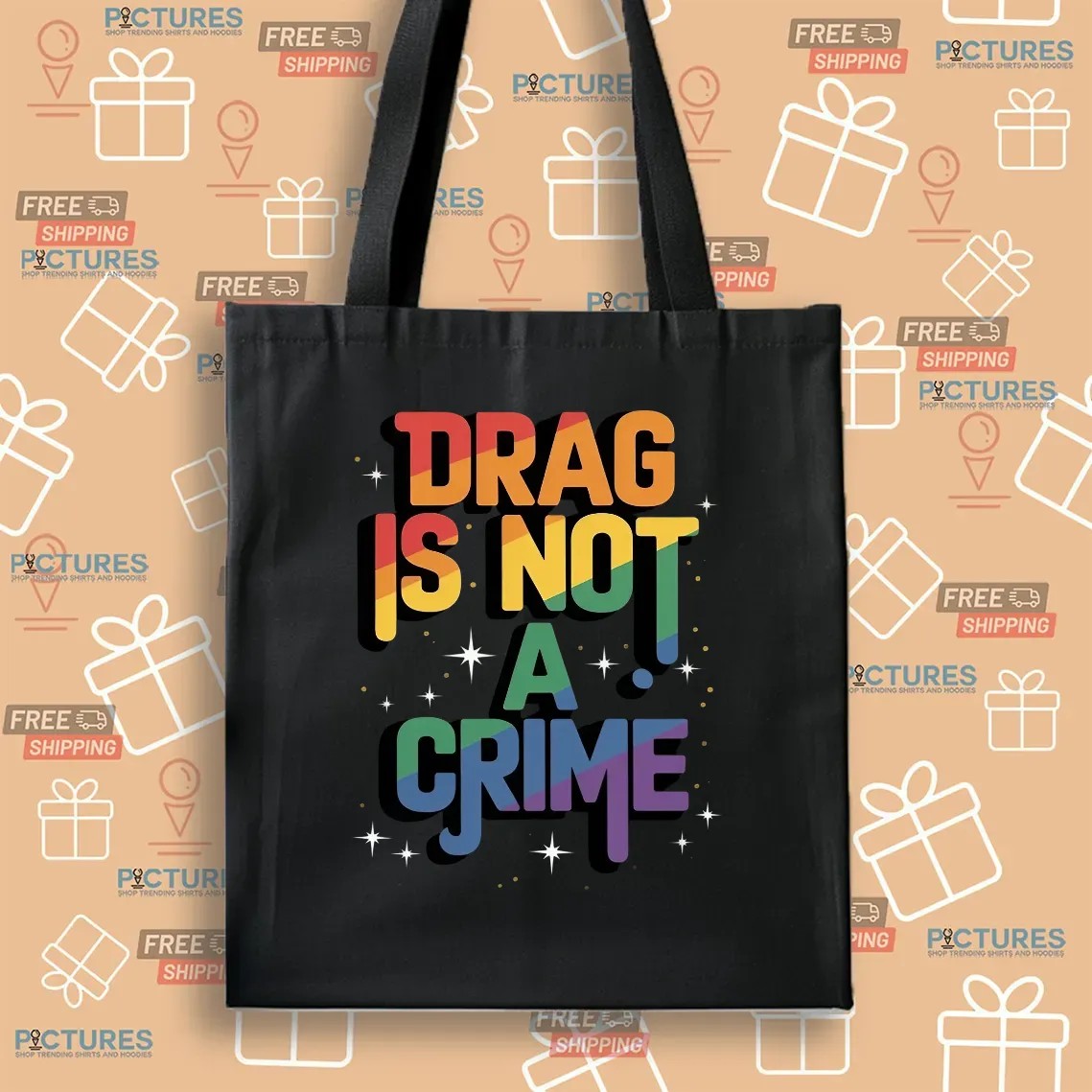 Drag Is Not a Crime Drag Queen LGBT Pride Month Equality T Shirt
