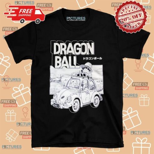 Dragon Ball Goku Krillin Master Roshi Graphic T Shirt