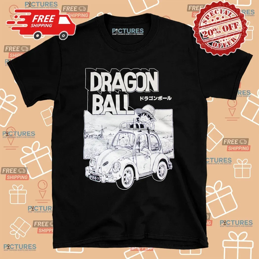 Dragon Ball Goku Krillin Master Roshi Graphic T Shirt