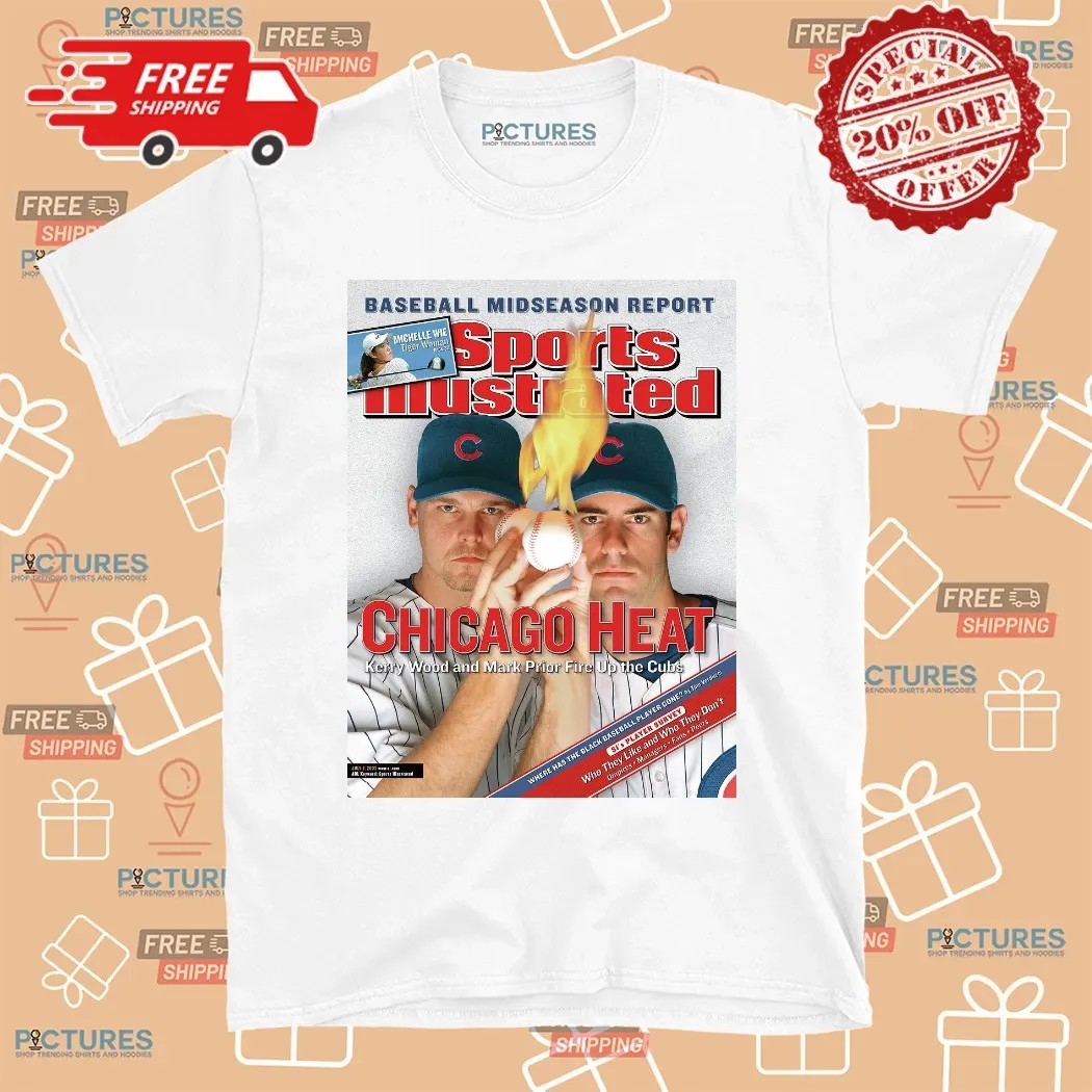 Drew Pomeranz And Chris Flexen Sports Illustrated Chicago Heart Magazine Cover T Shirt