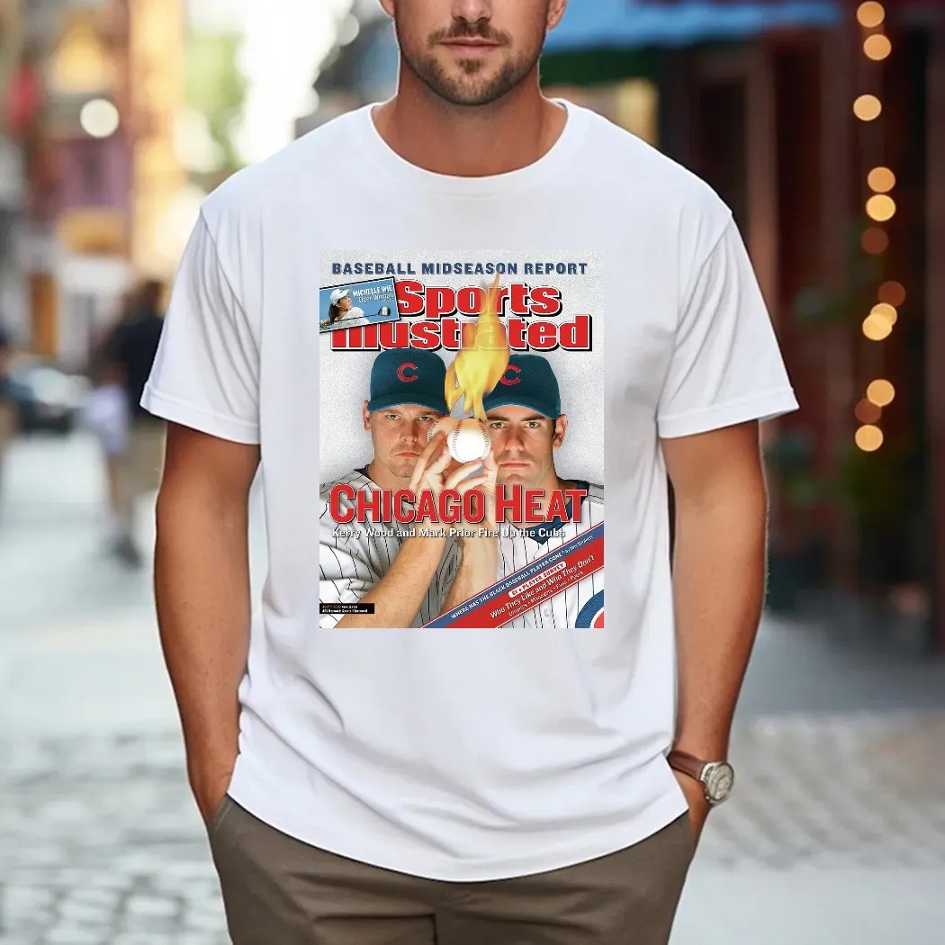 Drew Pomeranz And Chris Flexen Sports Illustrated Chicago Heart Magazine Cover T Shirt
