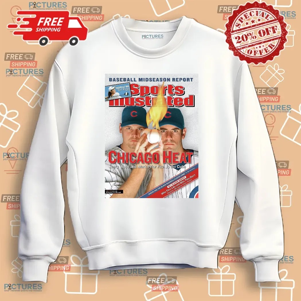 Drew Pomeranz And Chris Flexen Sports Illustrated Chicago Heart Magazine Cover T Shirt
