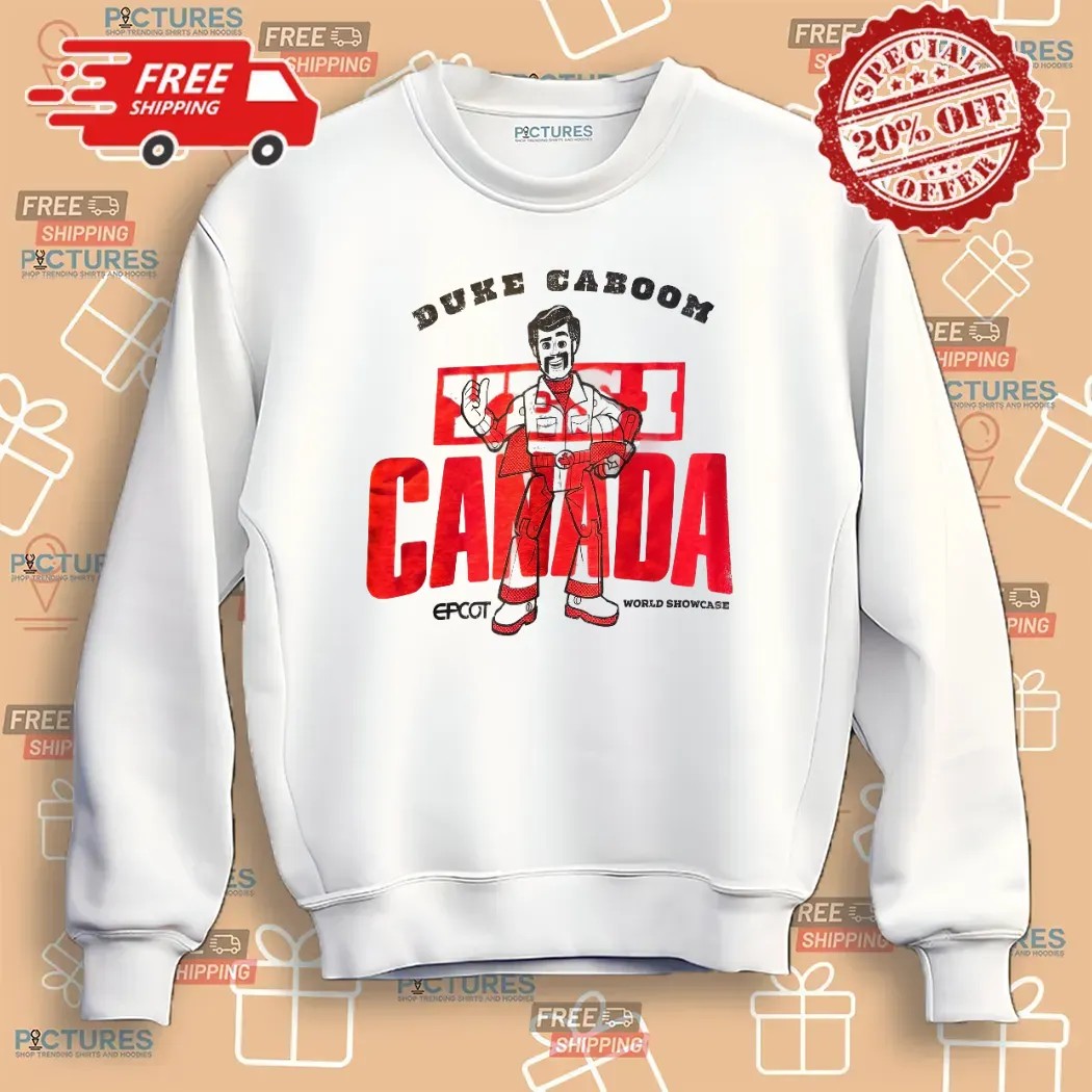Duke Caboom Yes I Canada Epcot World Showcase T Shirt