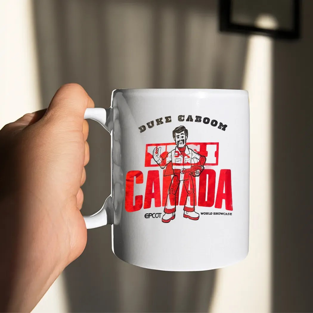 Duke Caboom Yes I Canada Epcot World Showcase T Shirt