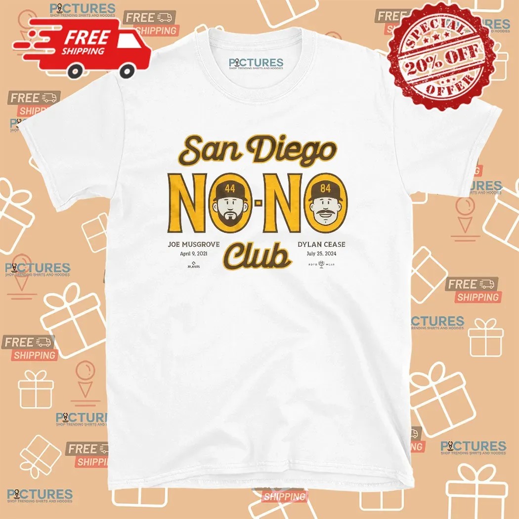 Dylan Cease San Diego Padres No No Club T Shirt