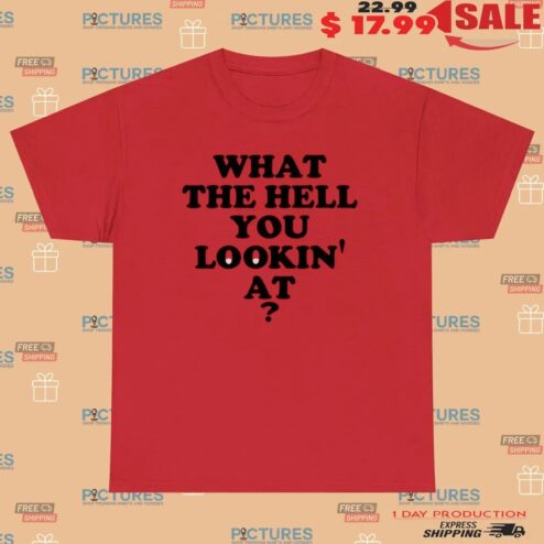 Dylan Minnette Wearing What The Hell You Lookin’ At T Shirt