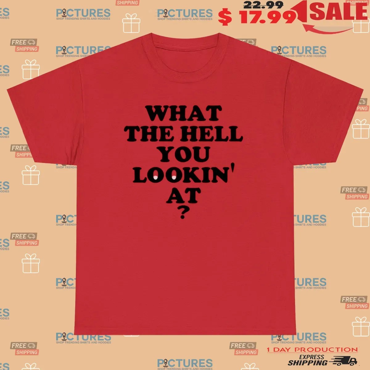 Dylan Minnette Wearing What The Hell You Lookin’ At T Shirt