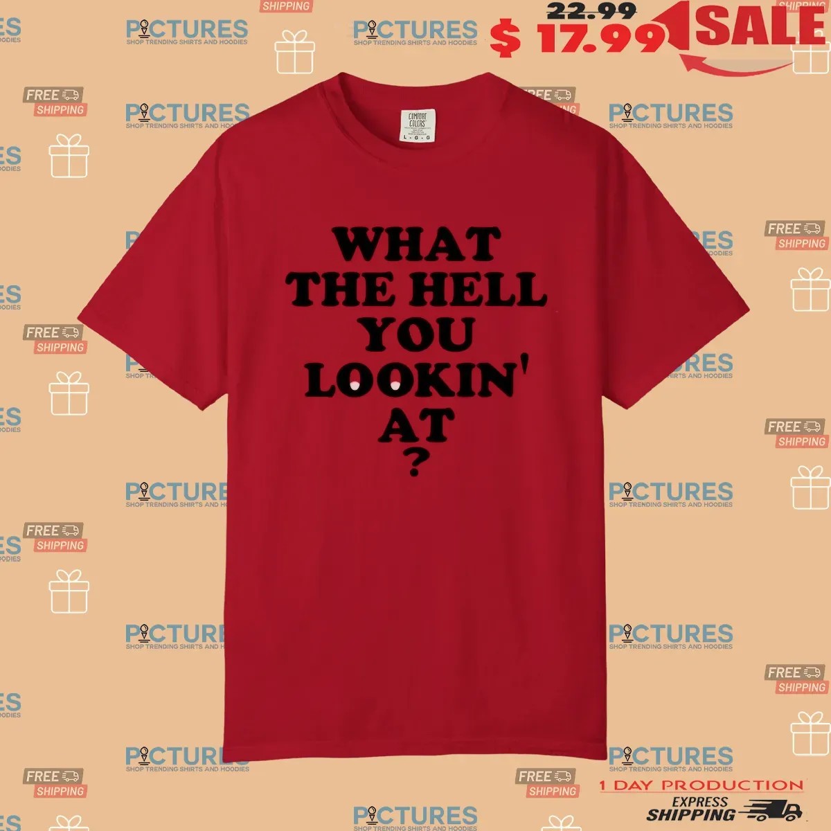 Dylan Minnette Wearing What The Hell You Lookin’ At T Shirt