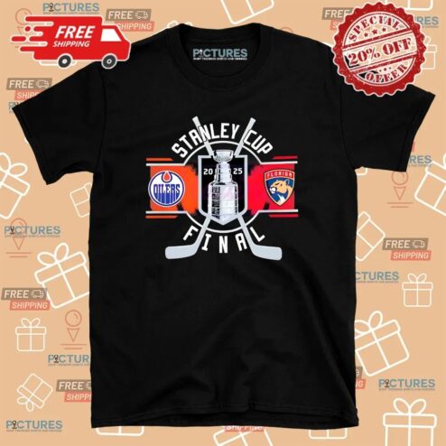 Edmonton Oilers Florida Panthers Stanley Cup Final 2025 Hockey T Shirt