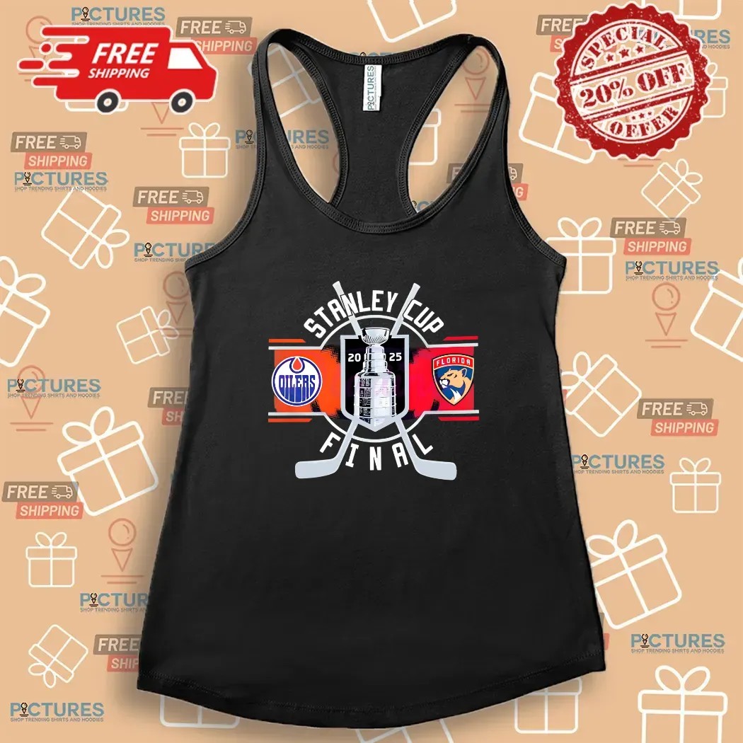 Edmonton Oilers Florida Panthers Stanley Cup Final 2025 Hockey T Shirt