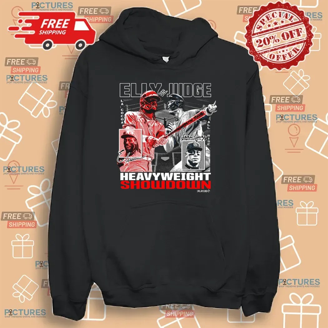 Elly Vs Aaron Judge Reds Vs Yankees MLB Heavyweight Showdown Graphic T Shirt