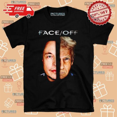 Elon And Trump Face Off T Shirt