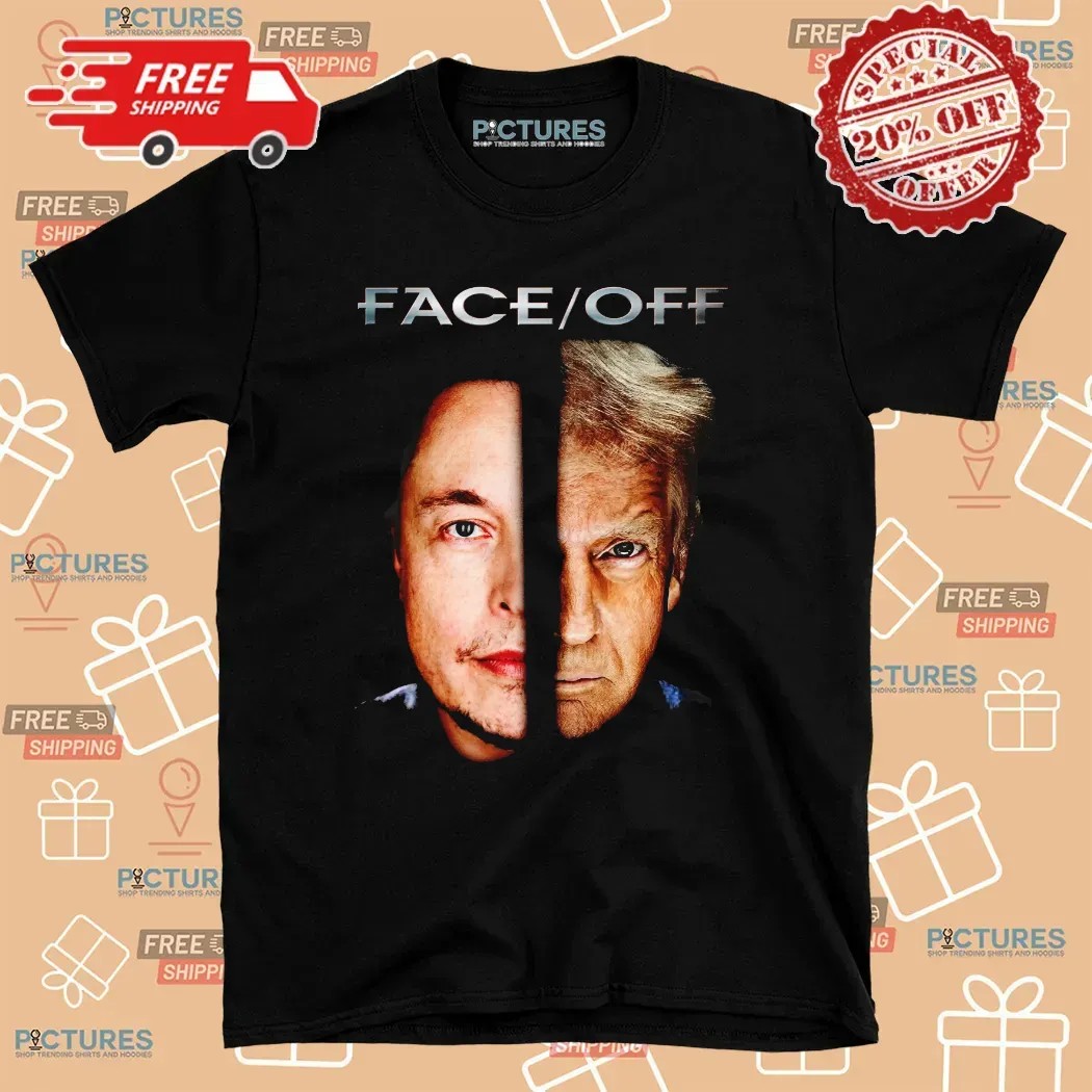 Elon And Trump Face Off T Shirt