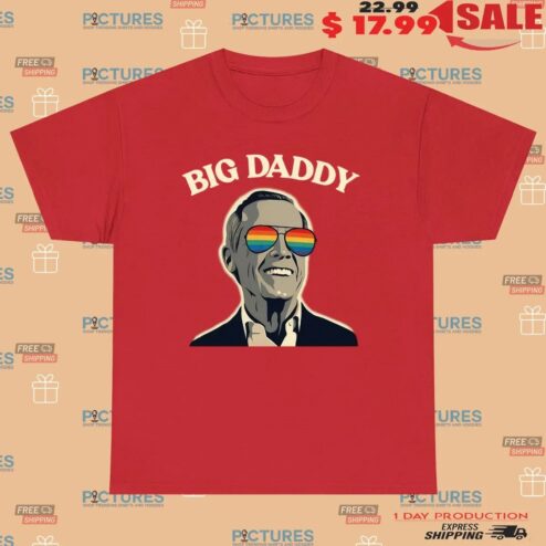 Evan Solomon Wearing Big Daddy Mark Carney Pride Meme T Shirt