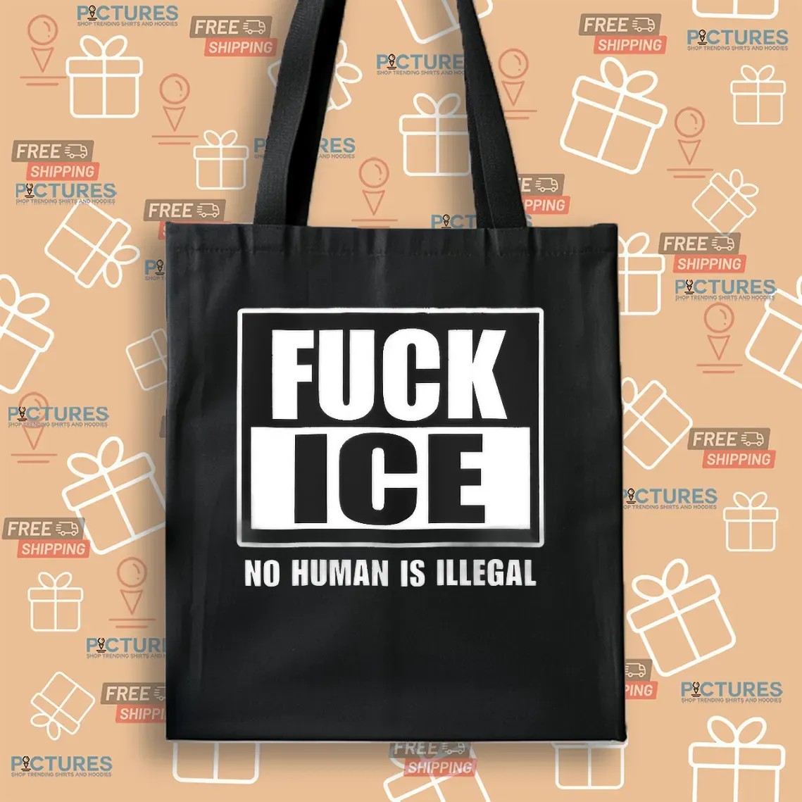 FUCK ICE No Human Is Illegal Defend Immigrant Rights T Shirt