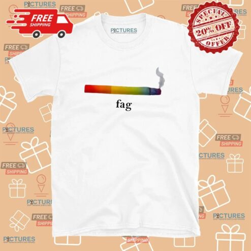 Fag Pride Smoke T Shirt