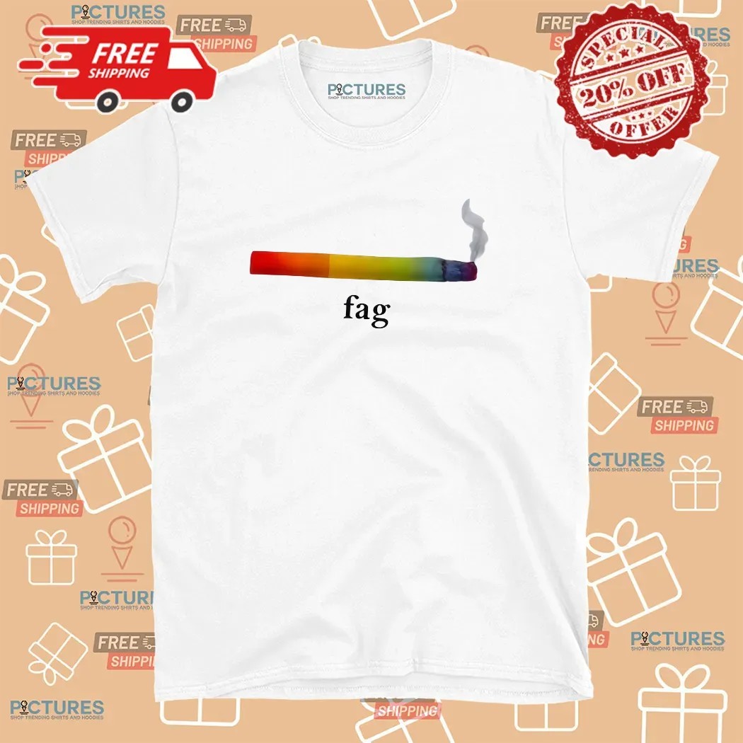 Fag Pride Smoke T Shirt