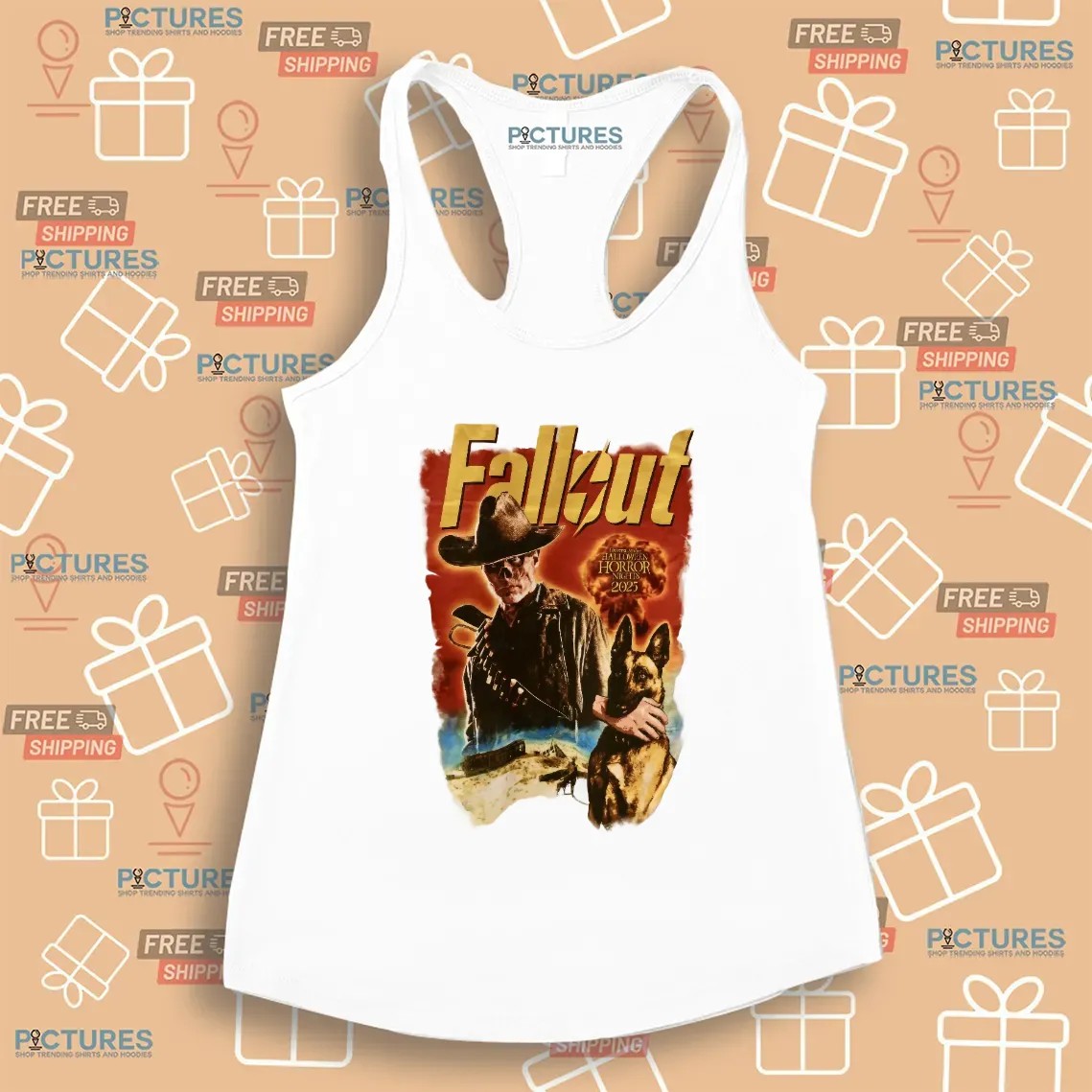 Fallout Universal Studios Halloween Horror Nights 2025 T Shirt